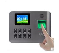 Schermo TFT da 2,4 pollici Batteria integrata WIFI Macchina for la rilevazione delle presenze con impronte digitali Orologio GPS for il controllo dei dipendenti Elettronica