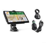 Schermo TFT HD per dispositivo GPS 7 pollici 8GB di memoria HD TFT Screen | 8 GB per memoria flash, 256 MB per RAM, mappe precaricate, avvio rapido, supporta rotte UK e UE