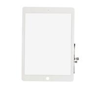 Schermo touch di ricambio stabile per iPad con superficie a basso attrito e kit di strumenti professionali per riparazioni fai da te, colore bianco.