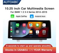 Schermo touch multimediale 1920*720 per BMW Serie 1/2/3/4 F20/F21/F22/F30/F31/F32/F33/F34/F35/F36 NBT Sistema Android Auto Wireless Apple Carplay Airplay e schermo a specchio, supporto post-vendita e