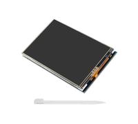 Schermo Touch Screen da 3,5 Pollici per Raspberry Pi Generazione 4B Zero2W/3B/4B Schermo Resistivo 320x480 Compatibile