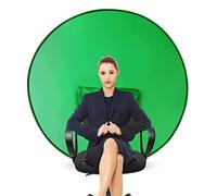 Schermo Verde Cover Rotonda 142cm Schermo Verde Sedia Sfondo per Video Chat Gioco per Videoconferenza Singolo Strato L Taglia