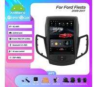 Schermo verticale sistema Android 12.0 lettore Radio multimediale Gps per auto per Ford Fiesta Courier 2009-2017 anni DSP Navistar Double