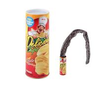 Scherzi degli Innocenti, scherzo con patatine fritte, serpente realistico
