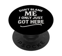 Scherzi divertenti per gli uomini non mi biasimano PopSockets PopGrip Adesivo