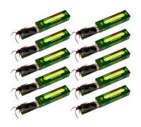 Scherzi in gomma, 10 pezzi di scarafaggi finti | Divertenti bavagli realistici spaventosi per Halloween, pesce d'aprile, Natale, compleanno ufficio