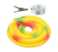 Scherzo di Serpente con Clip di spago, ripieno di Serpente da Golf,Falso Serpente da Golf - Scherzo Sergente con Clip di spago Serpente Giocattolo Falso Animali ripieno Produttore Divertente