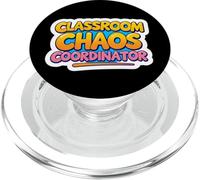 Scherzo divertente della coordinatrice del caos in classe, insegnante di scuola femminile PopSockets PopGrip per MagSafe