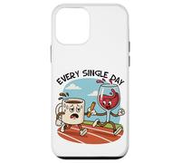 Scherzo quotidiano di routine ogni singolo giorno divertente stile di vita bavaglio Custodia per iPhone 12 mini