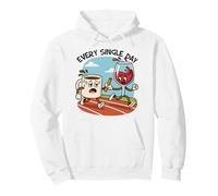 Scherzo Quotidiano di Routine Ogni Singolo Giorno Divertente Stile di Vita bavaglio Felpa con Cappuccio