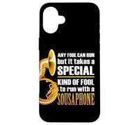 Scherzo Sousaphone Per Sousafonista La Banda Musicale Custodia per iPhone 16 Plus