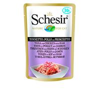 Schesir 0103205 Cat tonno/pollo con prosciutto, 50 g