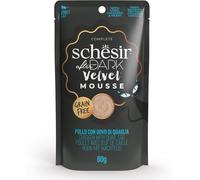 Schesir After Dark Cat Busta Multipack 12x80G POLLO CON UOVO DI QUAGLIA