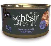 SCHESIR AFTER DARK ADULT POLLO & ANATRA IN BRODO 80 GR.