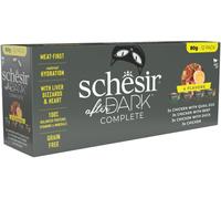 Schesir After Dark Cat Variety Pack Filetti in brodo 12x80 gr: 1 confezione da 12 bustine