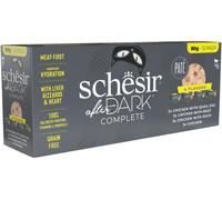 Schesir After Dark Cat Paté Variety Pack 12x80 gr: 1 confezione da 12 bustine