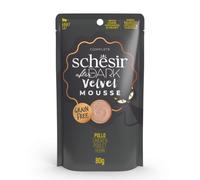 Schesir After Dark Cat Velvet Mousse Grain Free 80 g - Pollo - Confezione da 12 pezzi - Cibo umido per gatti - 1° ORDINE? scegli lo sconto BZR5 / BZR20 + 200 punti fedeltà