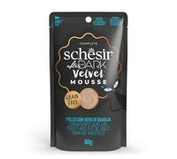 Schesir After Dark Cat Velvet Mousse Grain Free 80 g: Pollo con uovo di quaglia