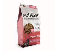 SCHESIR Animal Monoprotein Formula Sterilized Prosciutto 10 kg cibo secco per gatti sterilizzati
