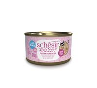 Schesir Baby 12 x 70 g Umido per gattini - Filettini di pollo con fegato di pollo