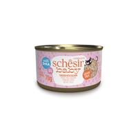 Schesir Baby 12 x 70 g Umido per gattini - Filettini di pollo con salmone