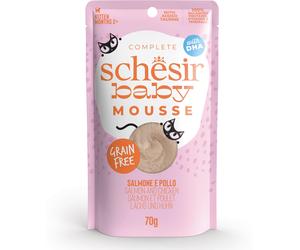 Schesir Baby Kitten Busta Multipack 12x70G SALMONE