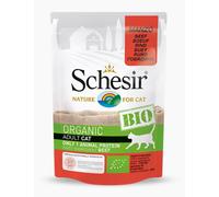 Schesir Organic Bio Paté Al Manzo Per Gatti Adulti Bustina 85g