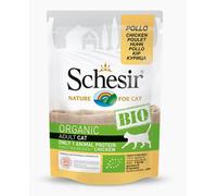 Schesir Organic Bio Paté Al Pollo Per Gatti Adulti Bustina 85g