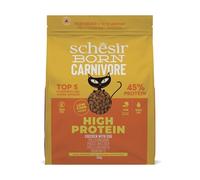 Schesir Born Carnivore High Protein Pollo con uovo Crocchette per gatto - 255 g