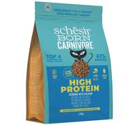 Schesir – Crocchette per gatto Born Carnivore Senza cereali Alta proteina Aringa con Salmone 1,25 kg