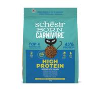 Schesir Born Carnivore High Protein Aringa con Salmone Crocchette per gatto - 255 g
