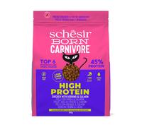 Schesir Born Carnivore High Protein – Pollo, Aringa e Salmone per gatto, 255 g