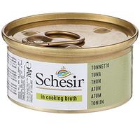 whitebridge pet brands srl Schesir Gatto Lattina In Brodo Di Pesce Adulto Tonnetto 70 Gr