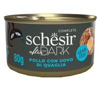 SCHESIR CAT AFT POLLO/UOVO 80G