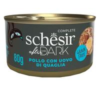 Schesir cat after dark pollo con uovo di quaglia 80 g