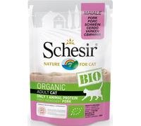 SCHESIR Cat Bio Busta Multipack 16x85G MAIALE