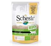 SCHESIR CAT BIO POLLO 85G