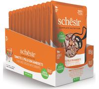 Schesir Cat Busta Multipack 12x85G TONNO POLLO E GAMBERETTI