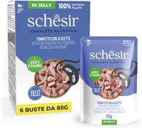 SCHESIR Cat Busta Multipack 6x85G TONNETTO CON ALICETTE