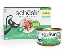 SCHESIR Cat Complements Lattina Multipack 6x70G TONNO CON ALGHE