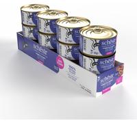 SCHESIR Cat Complete Nutrition Lattina Multipack 12x85G TONNETTO E MANZO