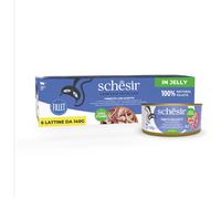 Schesir Cat Complete Nutrition Lattina Multipack 6x140G TONNO CON ALICETTE