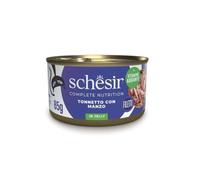 Schesir Cat Tonnetto con Filetti di Manzo - Schesir Cat Tonnetto con Filetti di Manzo - Lattina Da 85 Gr - CONFEZIONE RISPARMIO