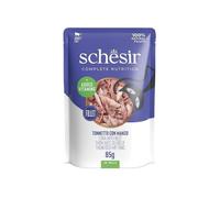 SCHESIR COMPLETE NUTRITION BUSTA ADULT TONNETTO & MANZO IN JELLY 85 GR.