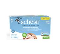 Schesir cat complete nutrition tonnetto con spigola in jelly 6x50gr