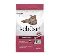 Schesir Cat Dry Sterilized and Light Prosciutto: 400 gr
