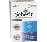 SCHESIR Cat in Jelly Busta Multipack 6x85G MIX PESCE
