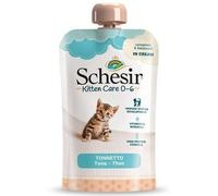 Schesir umido per gatti Kitten Care Crema in busta 150 gr : Tonnetto