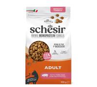 Schesir Cat Monoprotein formula con Prebiotici Prosciutto 400 gr - Cibo monoproteico gatto - 1° ORDINE? scegli lo sconto BZR5 / BZR20 + 200 punti fedeltà