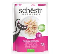 SCHESIR CAT POLLO PR BUSTA 70G